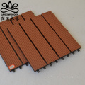 Wpc wood plastic reclaimed flooring wpc decking interlocking composite tiles terrace board